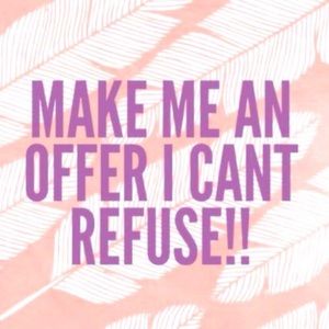 Offer tips. Please read before making a offer!😉